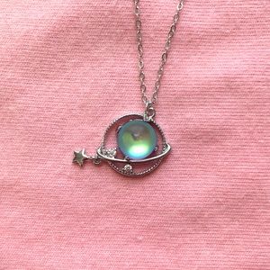 Planet necklace